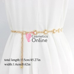 Centura din metal Auriu Luxury BLT028 - HandMade pentru mireasa